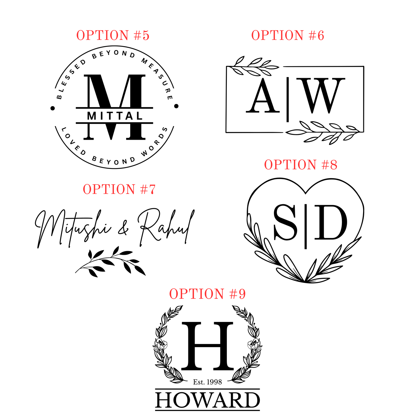 Personalized Rubberwood Cutting Board