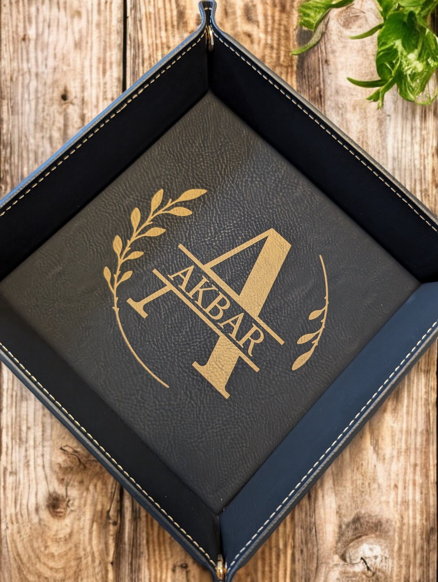 Monogram Catch All Tray