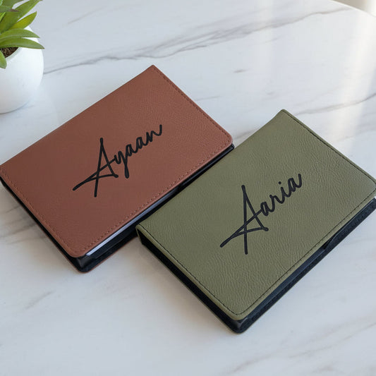 Leatherette Stationery Kit – Personalized Desk Gift