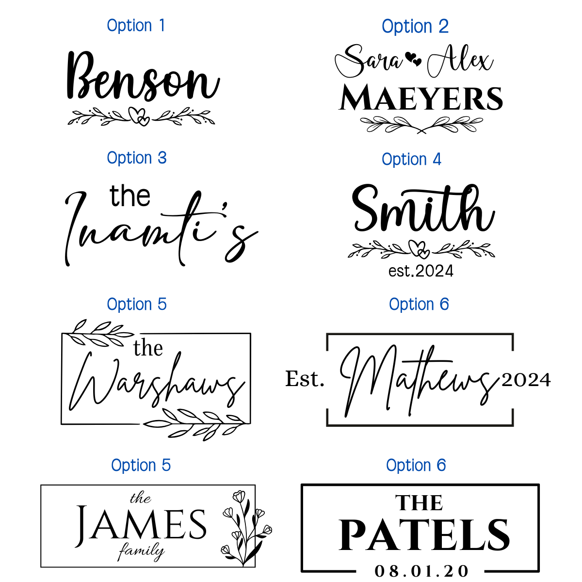 Personalized Marble and Wood Coasters with Marble Stand