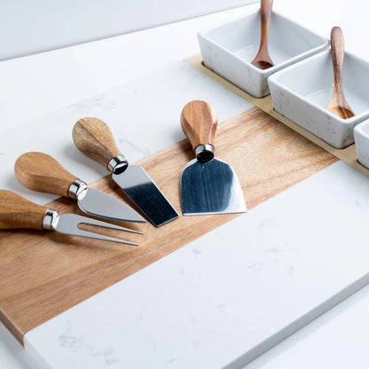 CUSTOM DESIGN 11 pc Charcuterie Board Set
