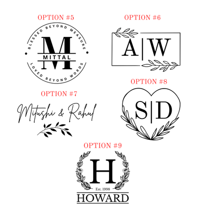 Personalized Rubberwood Cutting Board