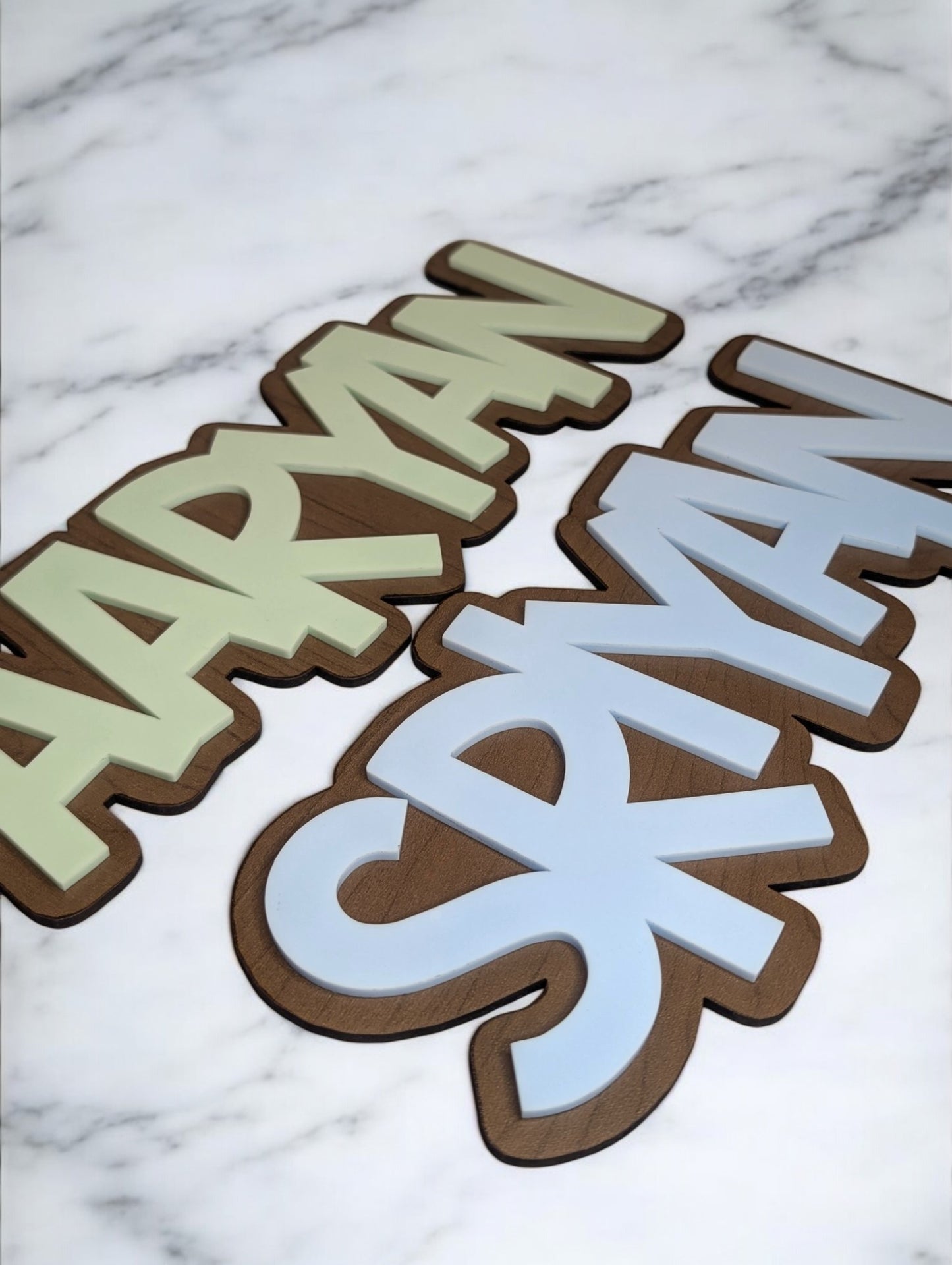 Personalized Wooden Door Name Sign