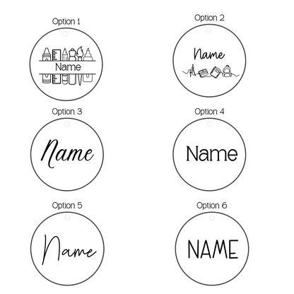 "Coffee gives me Teacher Powers" Lanyard