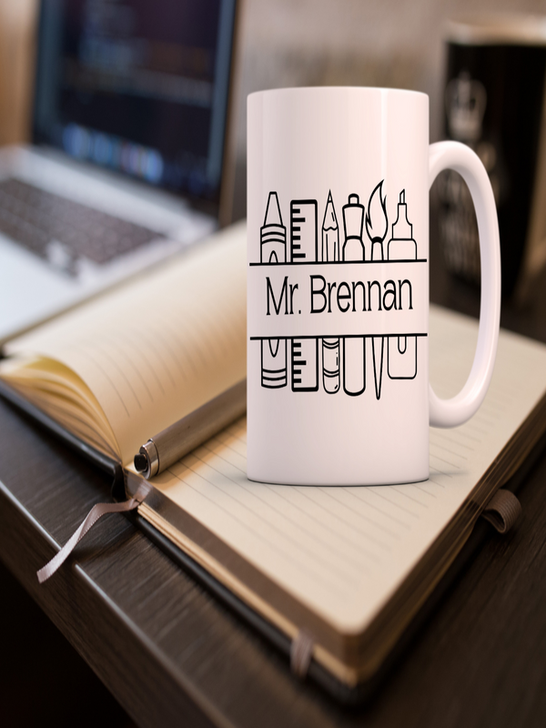 Personalized Teacher Mug Double Sided