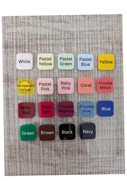 Name in Letter Acrylic Bag Tag/Keychain
