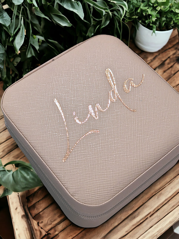 Personalized Travel Jewelry Boxes