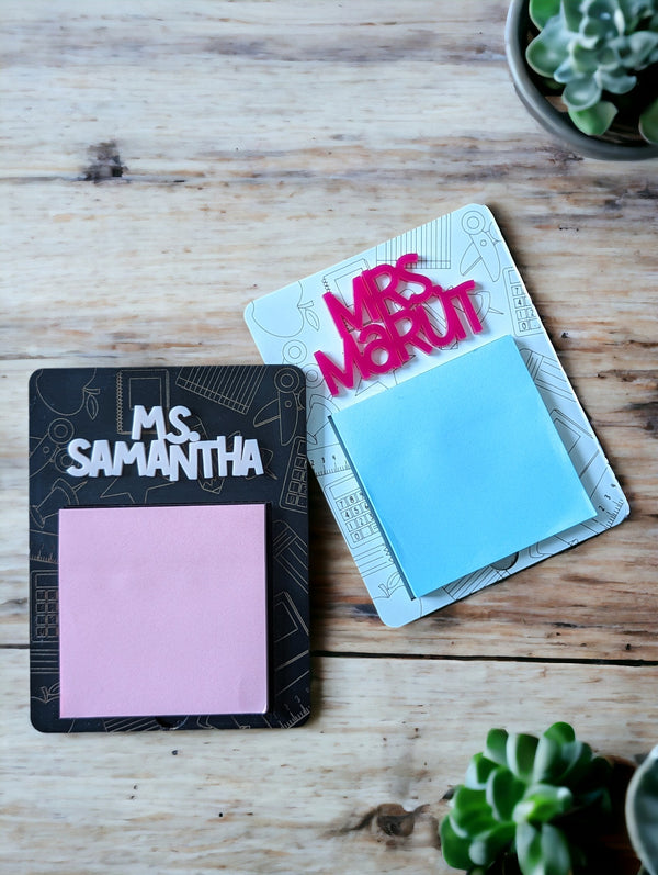 Teacher Post-It Note Holders