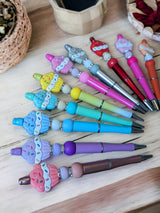 Cupcake "Mystery" Beaded Pen