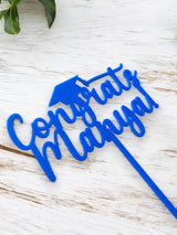 Congrats Grad Cake Topper