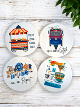 Chai Lover Ceramic Coaster Set