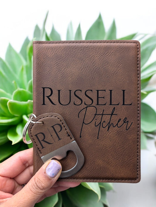 Passport and Luggage Tag Set