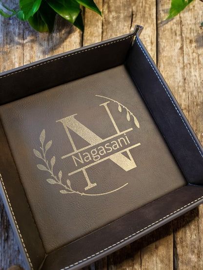 Monogram Catch All Tray