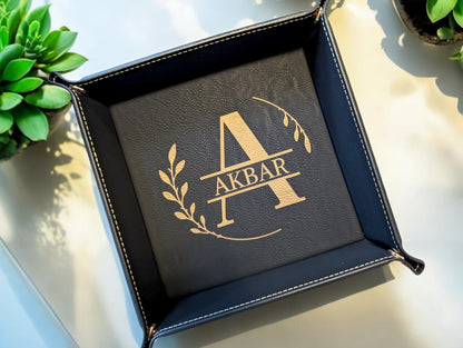 Monogram Catch All Tray