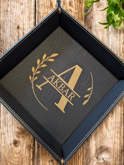 Monogram Catch All Tray