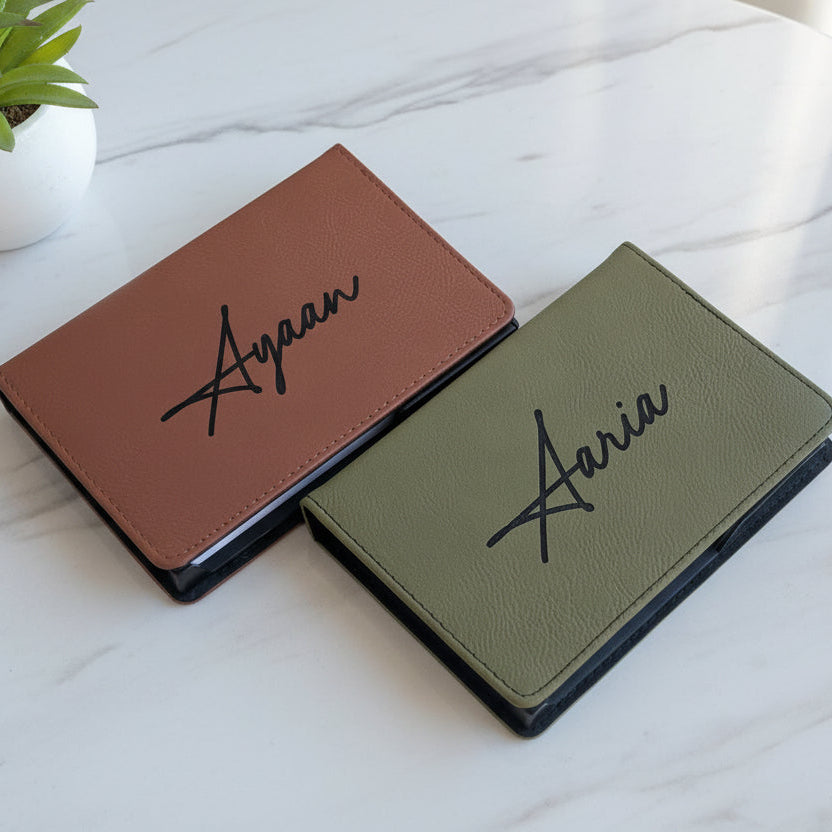 Leatherette Stationery Kit – Personalized Desk Gift