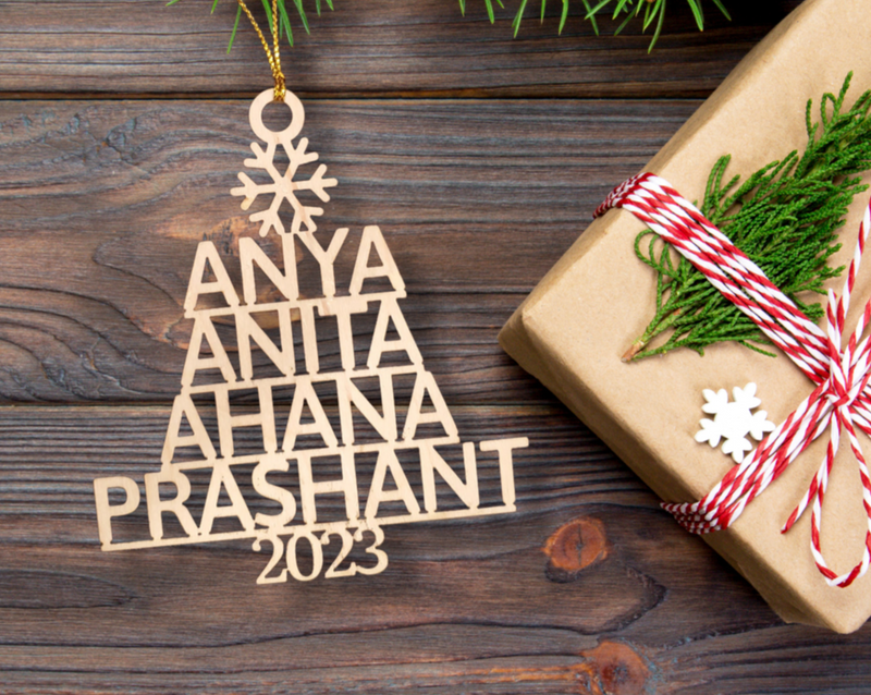 Personalized Tree Ornament