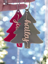 Personalized Acrylic Tree Tag / Ornament