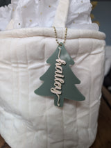 Personalized Acrylic Tree Tag / Ornament