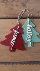 Personalized Acrylic Tree Tag / Ornament