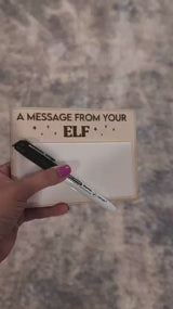 "A Message from your Elf" Board Only