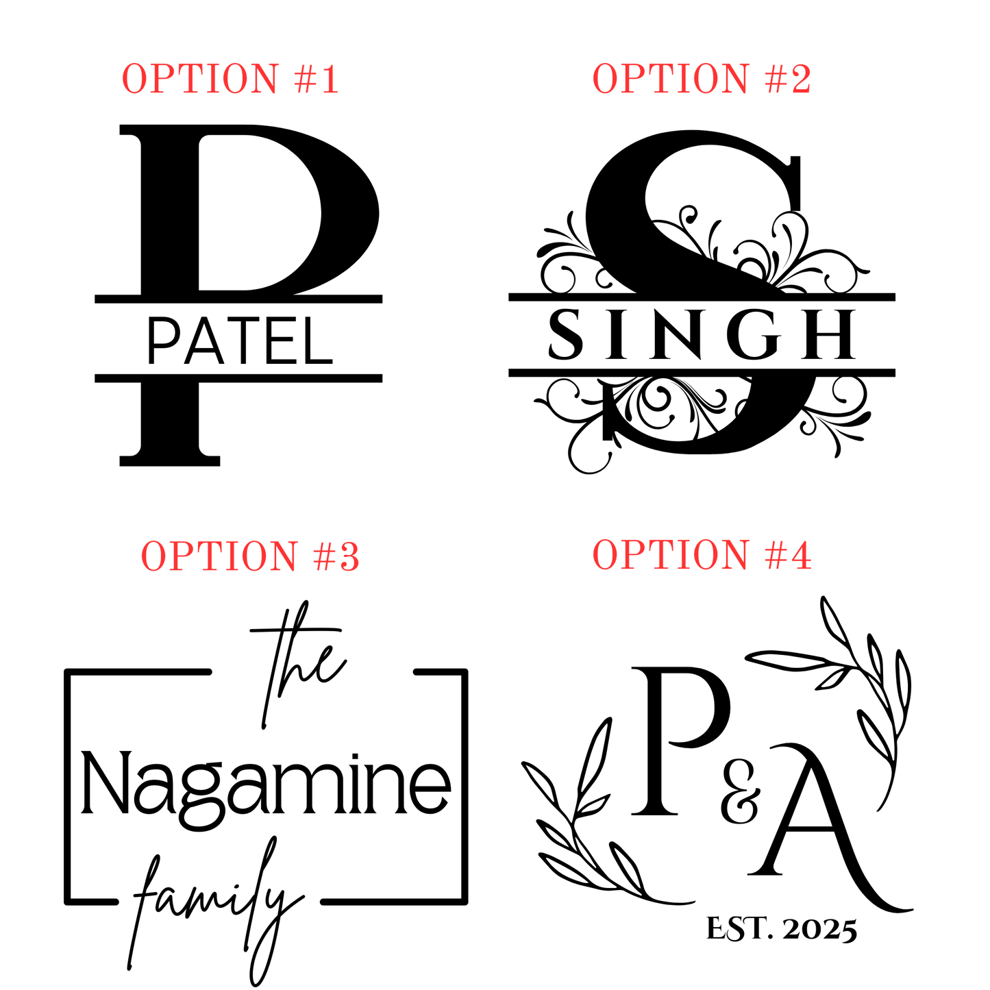 Personalized Acacia Square Wood Serving Tray