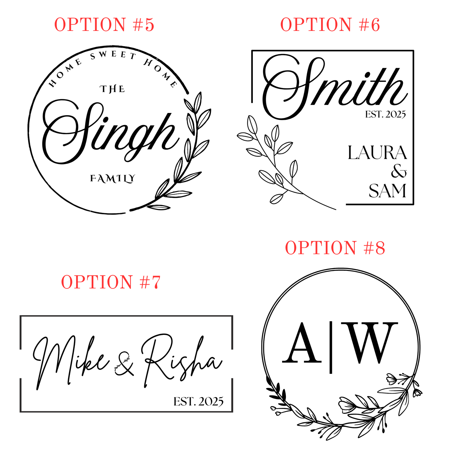 Personalized Acacia Square Wood Serving Tray