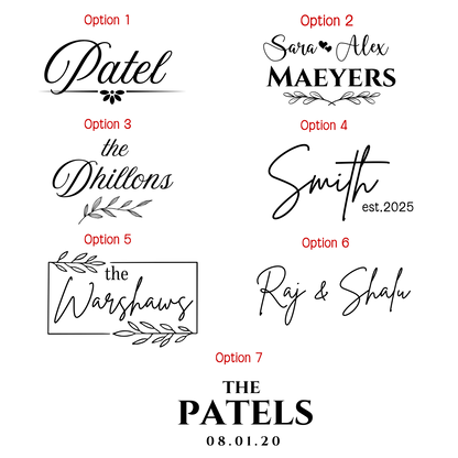 Hexagon Black Marble and Wood Personalized Coaster Set