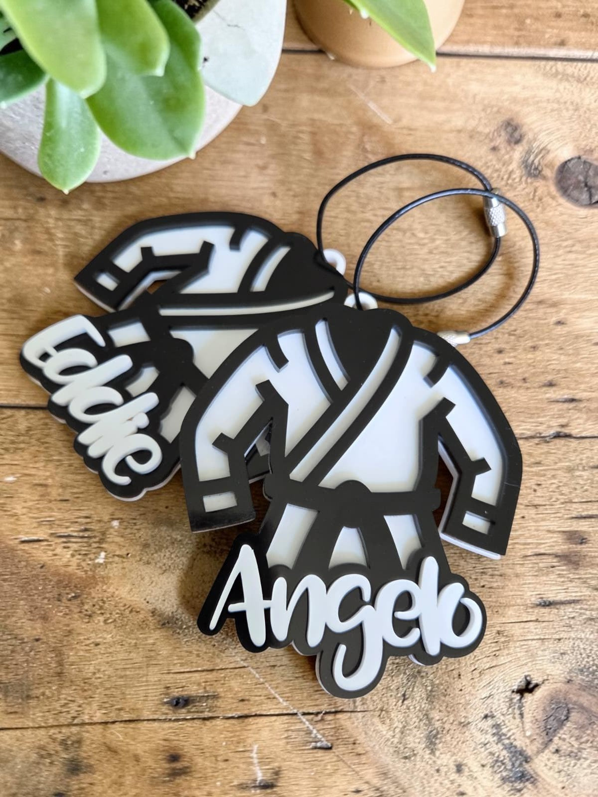 Martial Arts Bag Tag