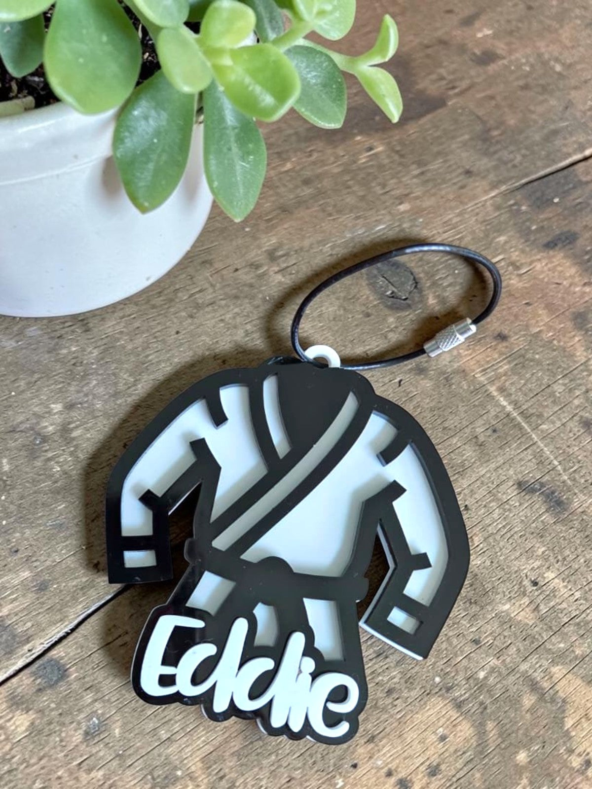 Martial Arts Bag Tag