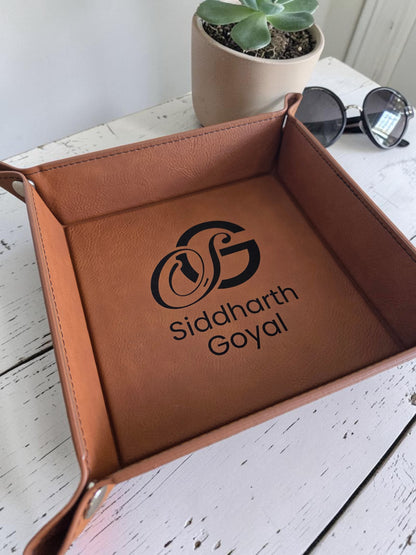 Monogram Catch All Tray