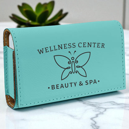 Personalized Leatherette Pill Box